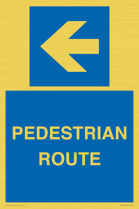 PEDESTRIAN ROUTE